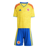 2026 Colombia Kid's Home Mini Kit Impact Yellow / Glory Blue