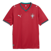 2026 Portugal Men's Stadium Home Soccer Jersey Club Red-Green Lagoon