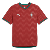 2026 Portugal Men's Authentic Home Soccer Jersey Club Red-Green Lagoon