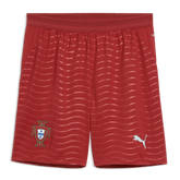 2026 Portugal Men's Stadium Home Shorts Club Red-Green Lagoon