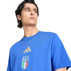 2026 Italy Men's DNA Graphic Tee Bold Blue