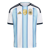 2026 Argentina Youth Stadium Home Soccer Jersey White / Icey Blue / Light Blue