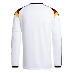 2026 Germany Men's Stadium Home Long-Sleeve Soccer Jersey White