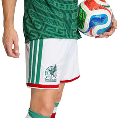 2026 Mexico Men's Stadium Home Shorts White
