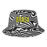 2026 Brazil Hollywood Keepers Reversible Bucket Hat Black/White