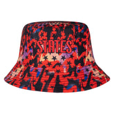2026 USA Hollywood Keepers Reversible Bucket Hat Red