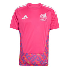 2026 Mexico Men's Stadium Home Goalkeeper Soccer Jersey Team Real Magenta
