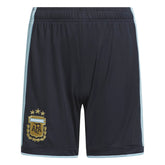 2026 Argentina Youth Home Shorts Night Navy / Icey Blue