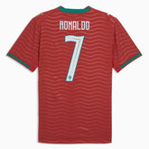 2026 Portugal Men's Authentic Home Ronaldo #7 Soccer Jersey Club Red-Green Lagoon