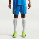 2026-27 Brazil Men's Stadium Home Shorts LT Photo Blue/Light Menta/White