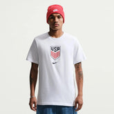 2026-27 USMNT Men's Crest Tee White