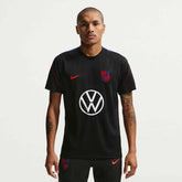 2026-27 USMNT Men's Strike Top Black/Deep Royal Blue/Challenge Red