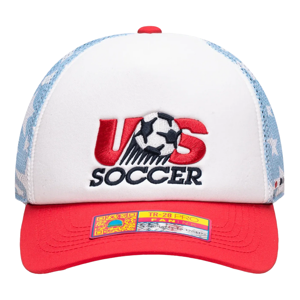 Fan Ink Collection USA Soccer "Making History" Trucker Hat Multicolor