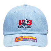 Fan Ink Collection USA Soccer "Making History" Adjustable Hat Light Blue