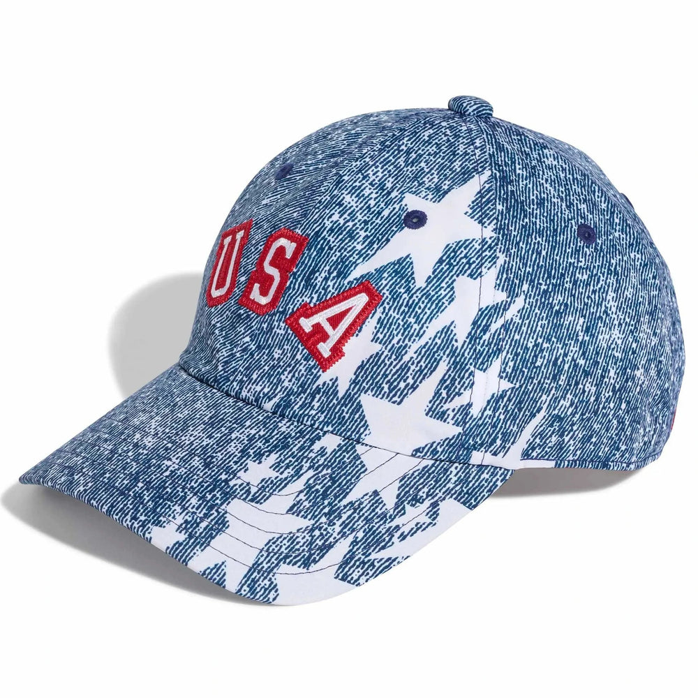 USA Denim Graphic Cap White / Dark Blue / Power Red