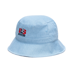 Fan Ink Collection USA Soccer "Making History" Bucket Hat Light Blue