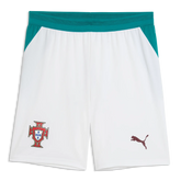 2026-27 Portugal Men's Stadium Away Shorts Puma White-Green Lagoon