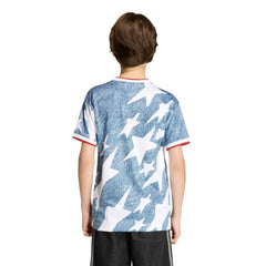 USA Youth Denim Graphic Jersey White / Dark Blue