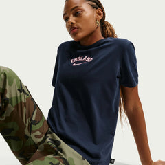 2026-27 England Women's Wordmark Tee Obsidian