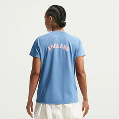 2026-27 England Women's Strike Top Work Blue/Obsidian/White