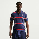 2026-27 USMNT Men's The Polo 2.0 Midnight Navy/Sail/University Red