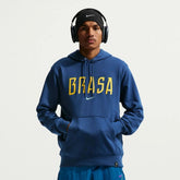 2026-27 Brazil Men's Club French Terry Pullover Hoodie Coastal Blue/Light Menta
