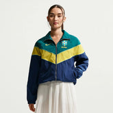 2026-27 Brazil Women's UV Woven Jacket Coastal Blue/Geode Teal/Midwest Gold/Midwest Gold