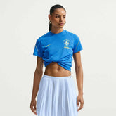 2026-27 Brazil Women's Strike Top Lt Photo Blue/Light Menta/Midwest Gold