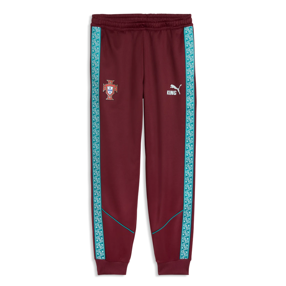2026-27 Portugal Men's KING Anthem Pants Ruby Shimmer-Sea Glass