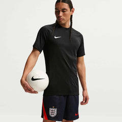 2026-27 England Men's Stadium Away Shorts Obsidian/Speed Red/White/Speed Red