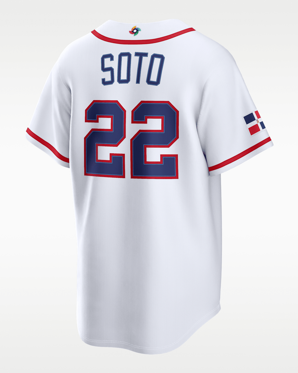 Juan Soto Dominican Republic National Baseball Team 2026 World Baseball Classic Jersey