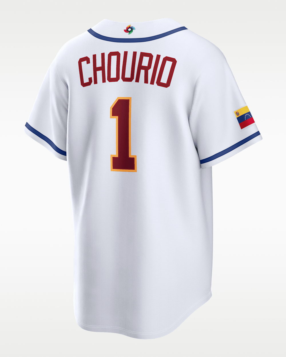 Jackson Chourio Venezuela National Baseball Team 2026 World Baseball Classic Jersey