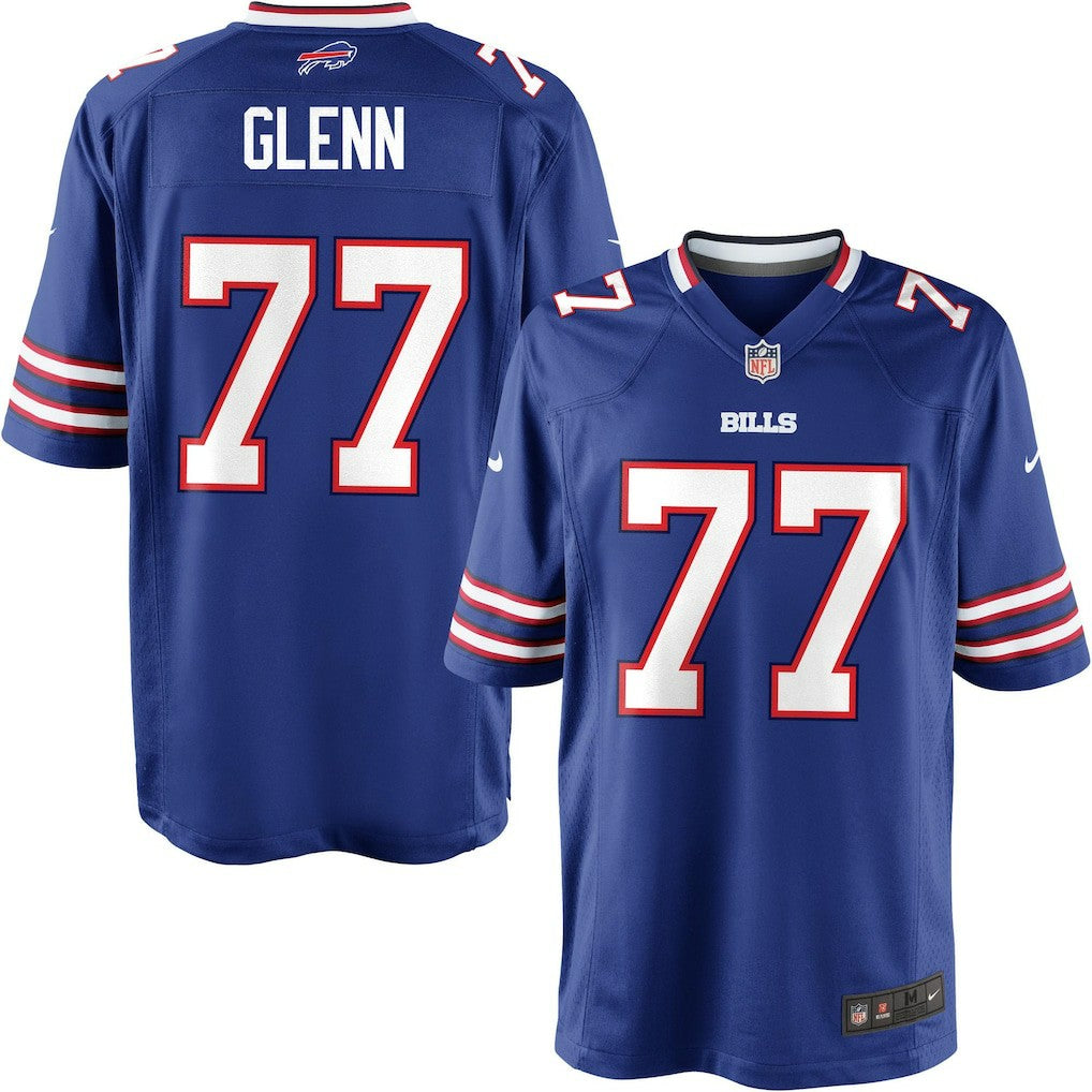 Youth Buffalo Bills Cordy Glenn Team Color Game Jersey discount