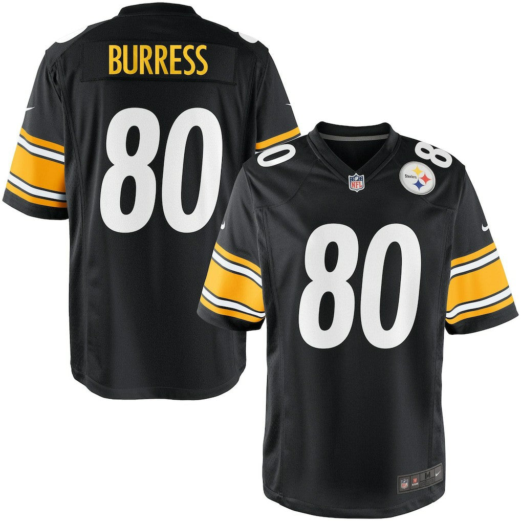 Youth Pittsburgh Steelers Plaxico Burress Team Color Game Jersey outlet