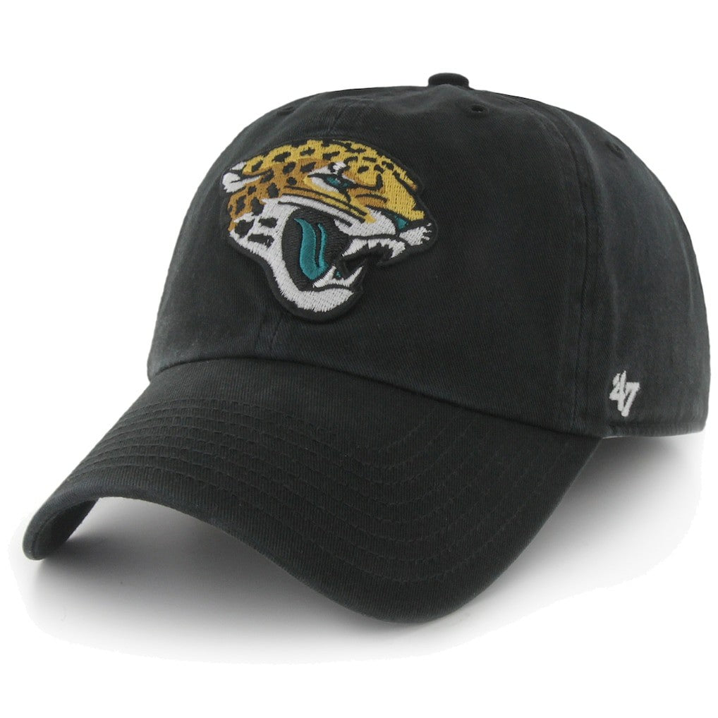'47 Brand Jacksonville Jaguars New Logo Clean-Up Adjustable Slouch Hat - Black cheap
