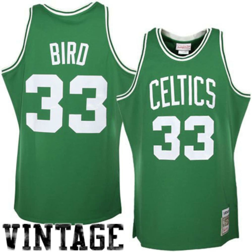 Larry Bird Boston Celtics 1985/86 Hardwood Classics Authentic Jersey - Kelly Green outlet
