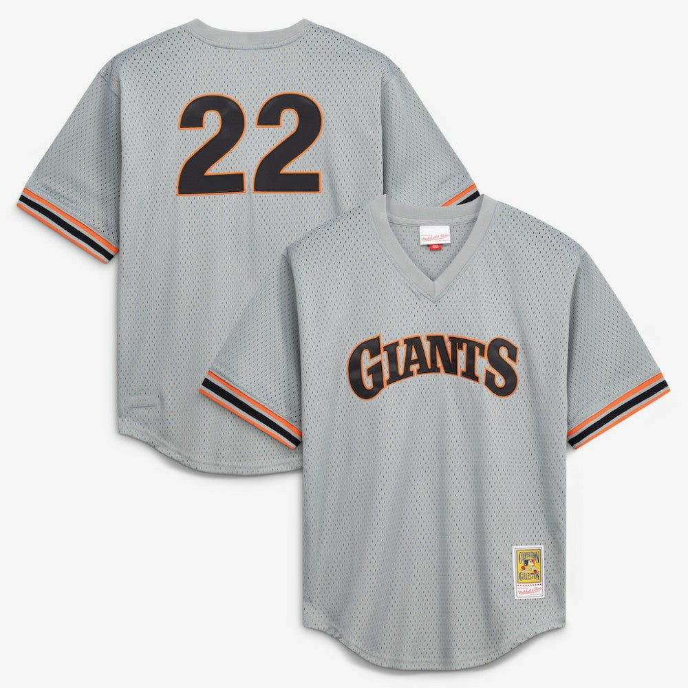 Will Clark San Francisco Giants Authentic Batting Practice Jersey Gray
