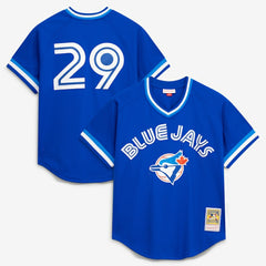 Joe Carter Toronto Blue Jays Authentic Batting Practice Jersey Royal