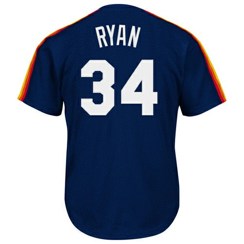 Nolan Ryan Houston Astros Authentic Batting Practice Jersey Navy