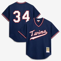 Kirby Puckett Minnesota Twins Authentic Batting Practice Jersey Navy