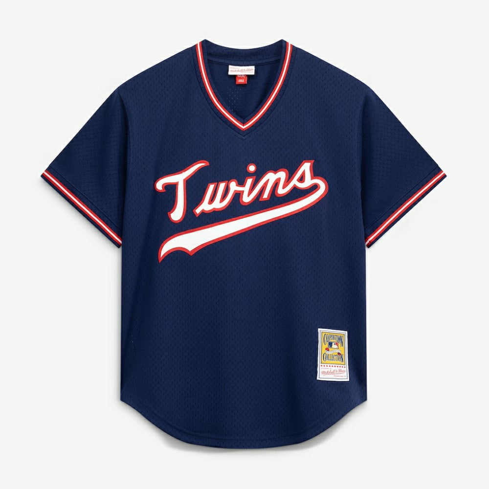 Kirby Puckett Minnesota Twins Authentic Batting Practice Jersey Navy