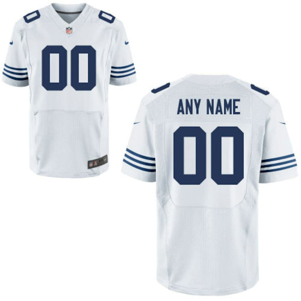Indianapolis Colts Custom Alternate Elite Jersey - White on sale