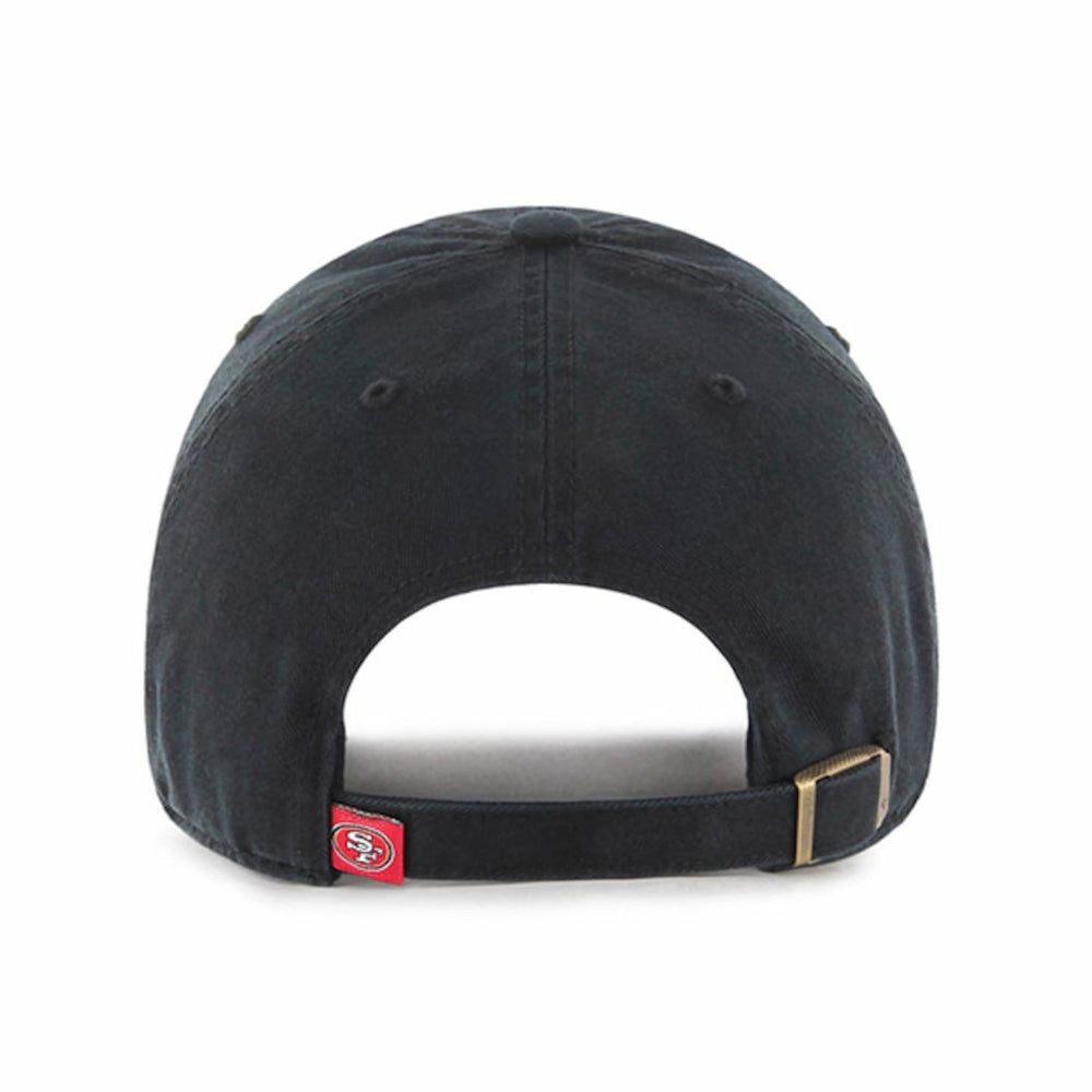 '47 Brand San Francisco 49ers Cleanup Basic Adjustable Hat - Black discount