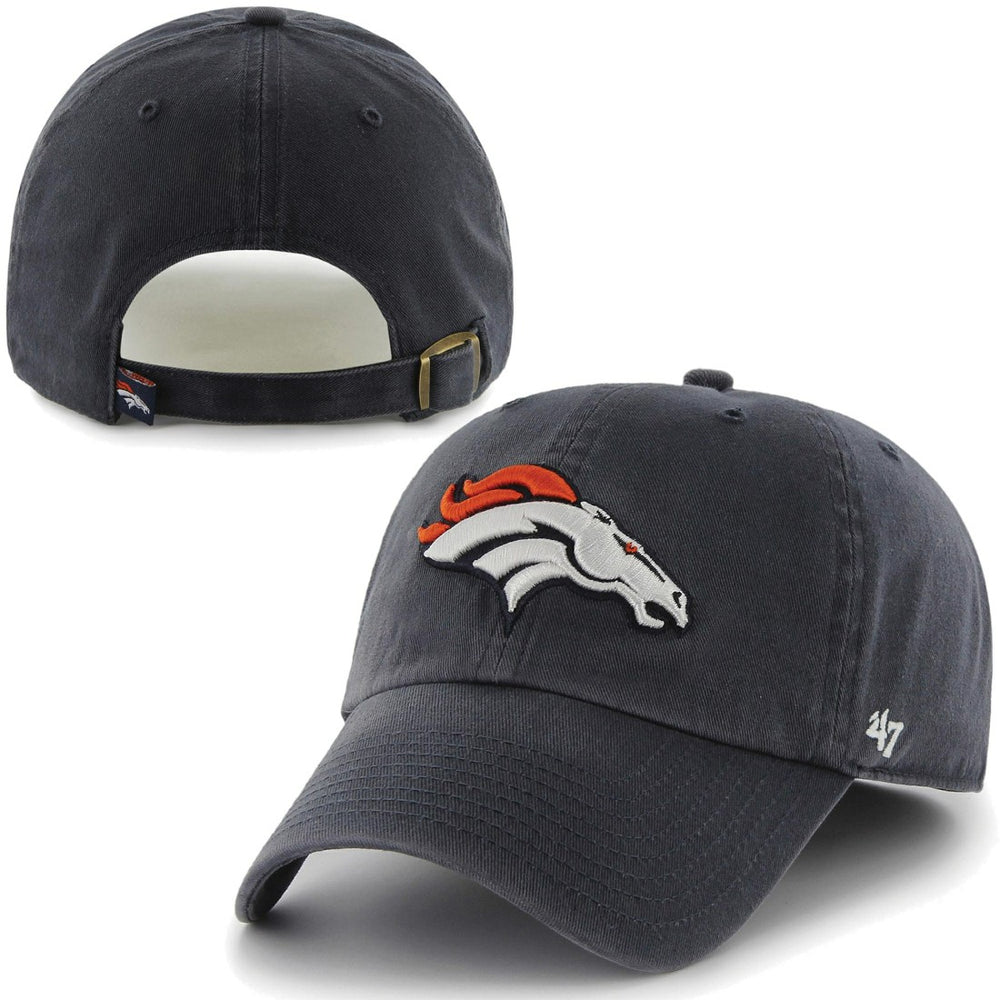 Denver Broncos '47 Brand Cleanup Adjustable Hat - Navy Blue for sale