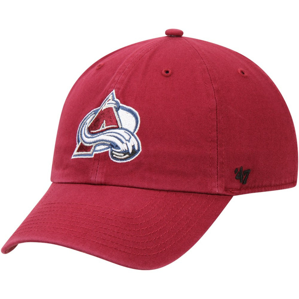 Colorado Avalanche '47 Clean Up Adjustable Hat - Burgundy Hats