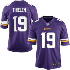 Youth Minnesota Vikings Adam Thielen Team Color Game Jersey discount