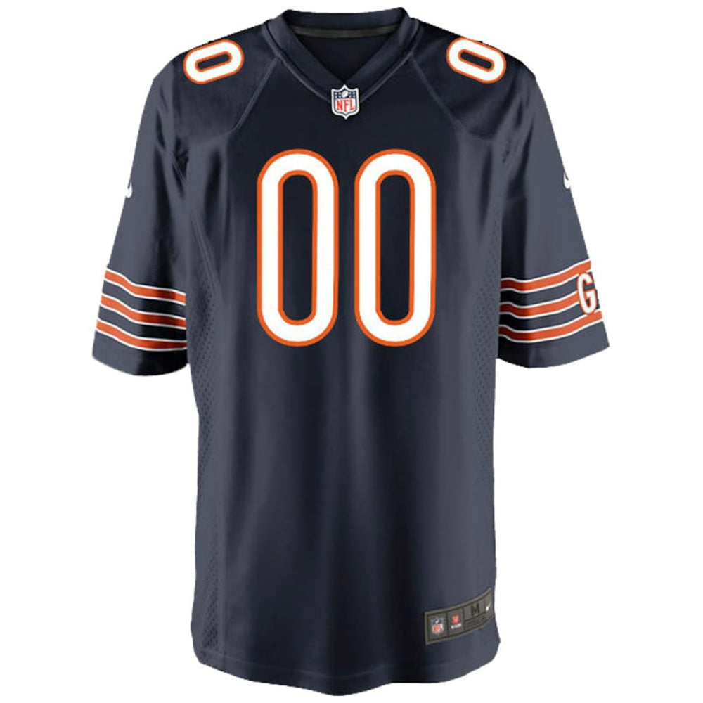 Chicago Bears Youth Custom Game Jersey - Navy outlet