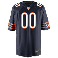 Chicago Bears Youth Custom Game Jersey - Navy outlet