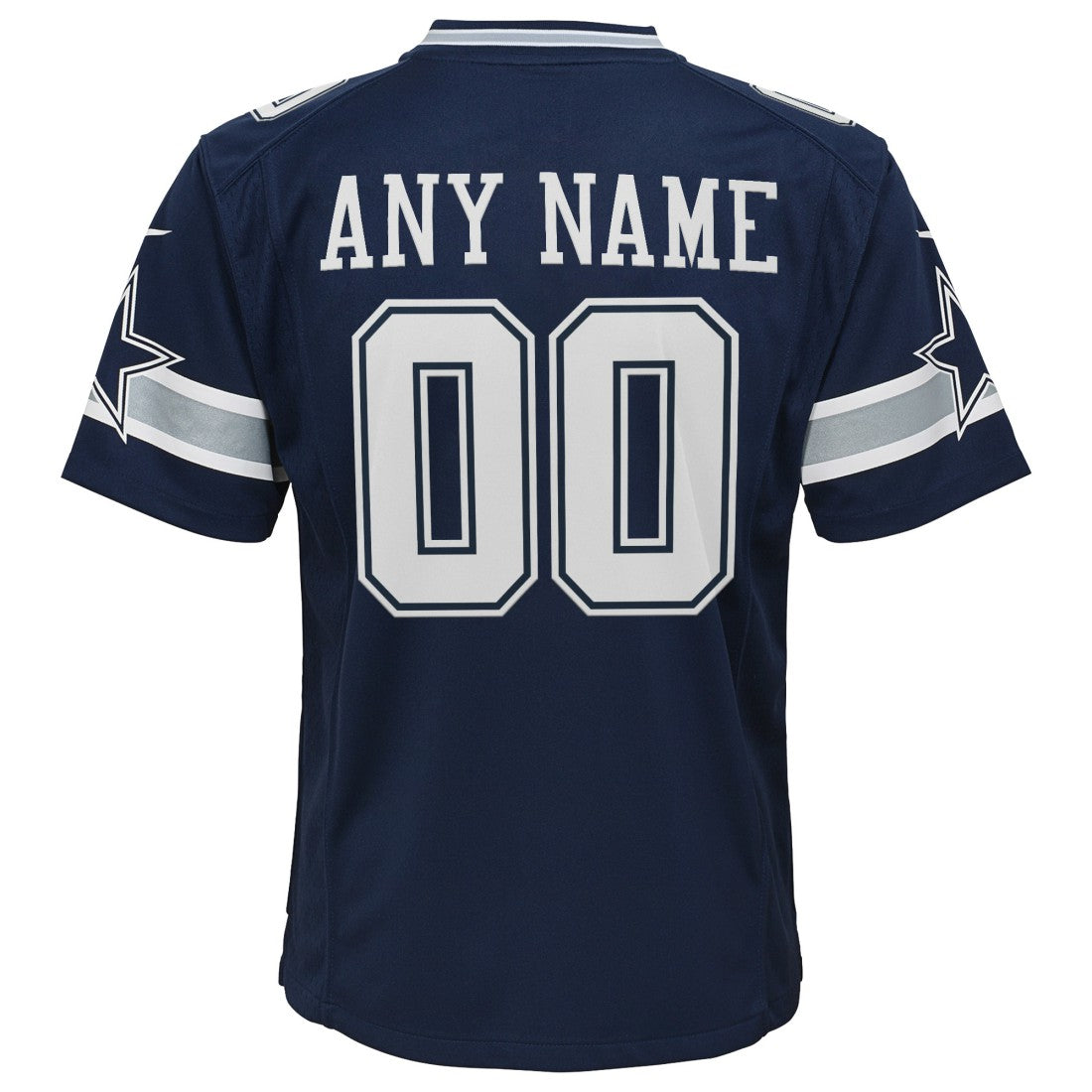 Dallas Cowboys Youth Custom Game Jersey - Navy cheap