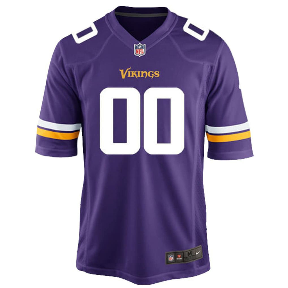 Minnesota Vikings Youth Custom Game Jersey on sale